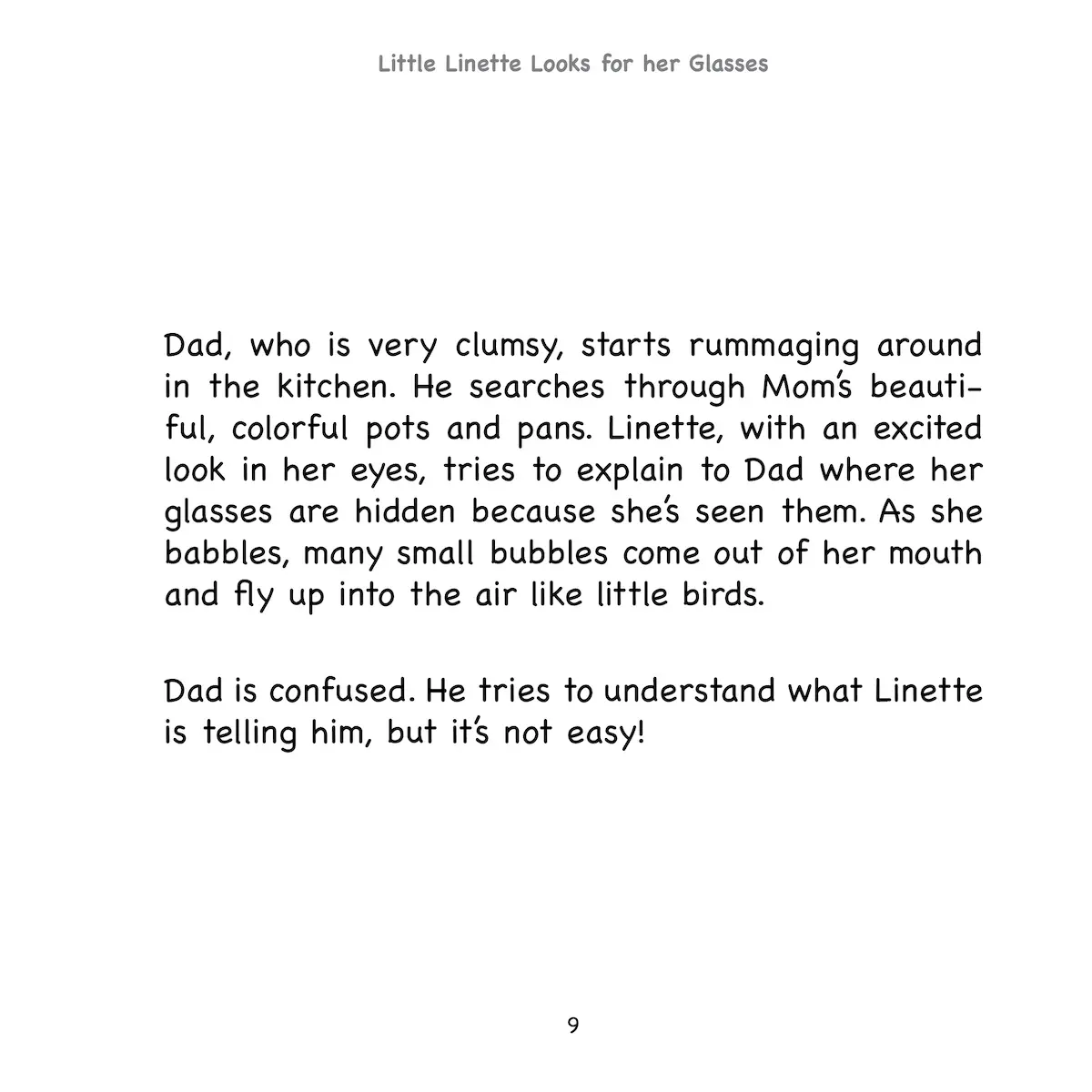 Little Linette looks for her Glasses - Page6
